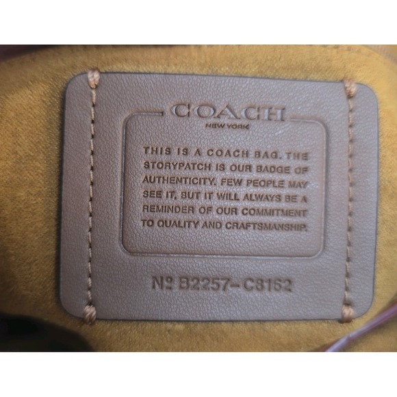 Coach Kleo Backpack in signature chambray w‎ smooth leather details B2257-C8162 main image 6